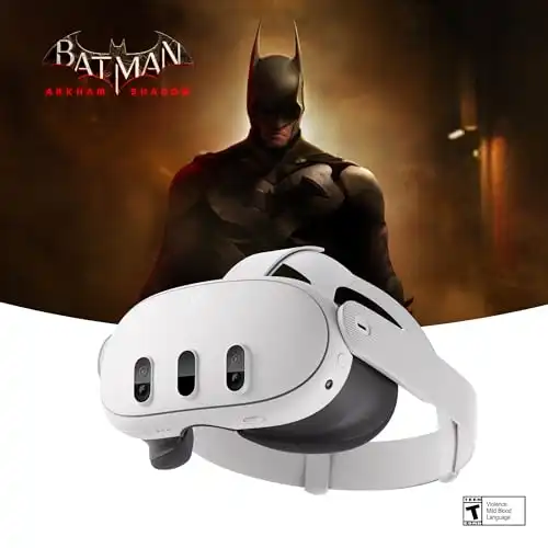 Meta Quest 3 512GB The Most Powerful Quest Ultimate Mixed Reality Experiences Get Batman: Arkham Shadow and a 3-Month Trial of Meta Quest+ Included