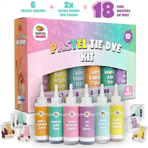 Pastel Tie Dye Kit