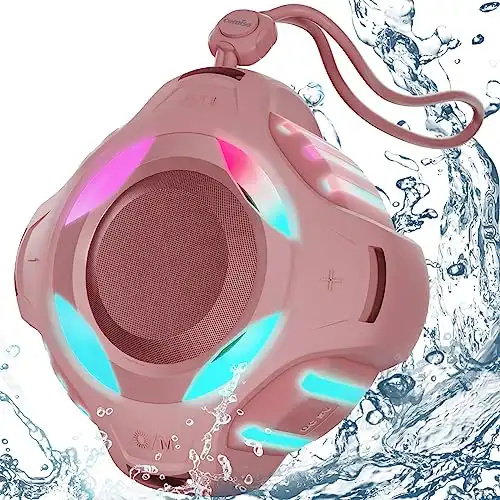 Comiso Bluetooth + Waterproof Shower Speaker