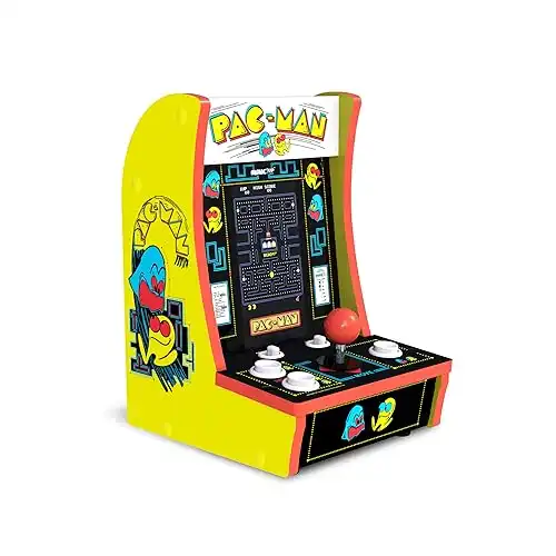 Arcade1Up PAC-Man Countercade 3 Classic Games, Retro Game Console for Home, Portable Console with 7-inch Screen