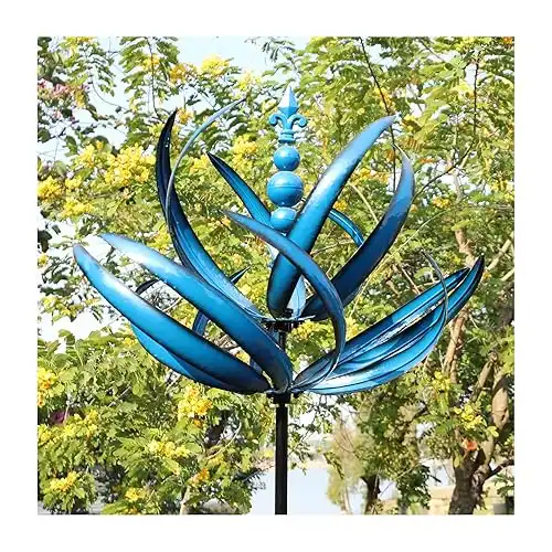 LimeHill Large Metal Kinetic Wind Spinner