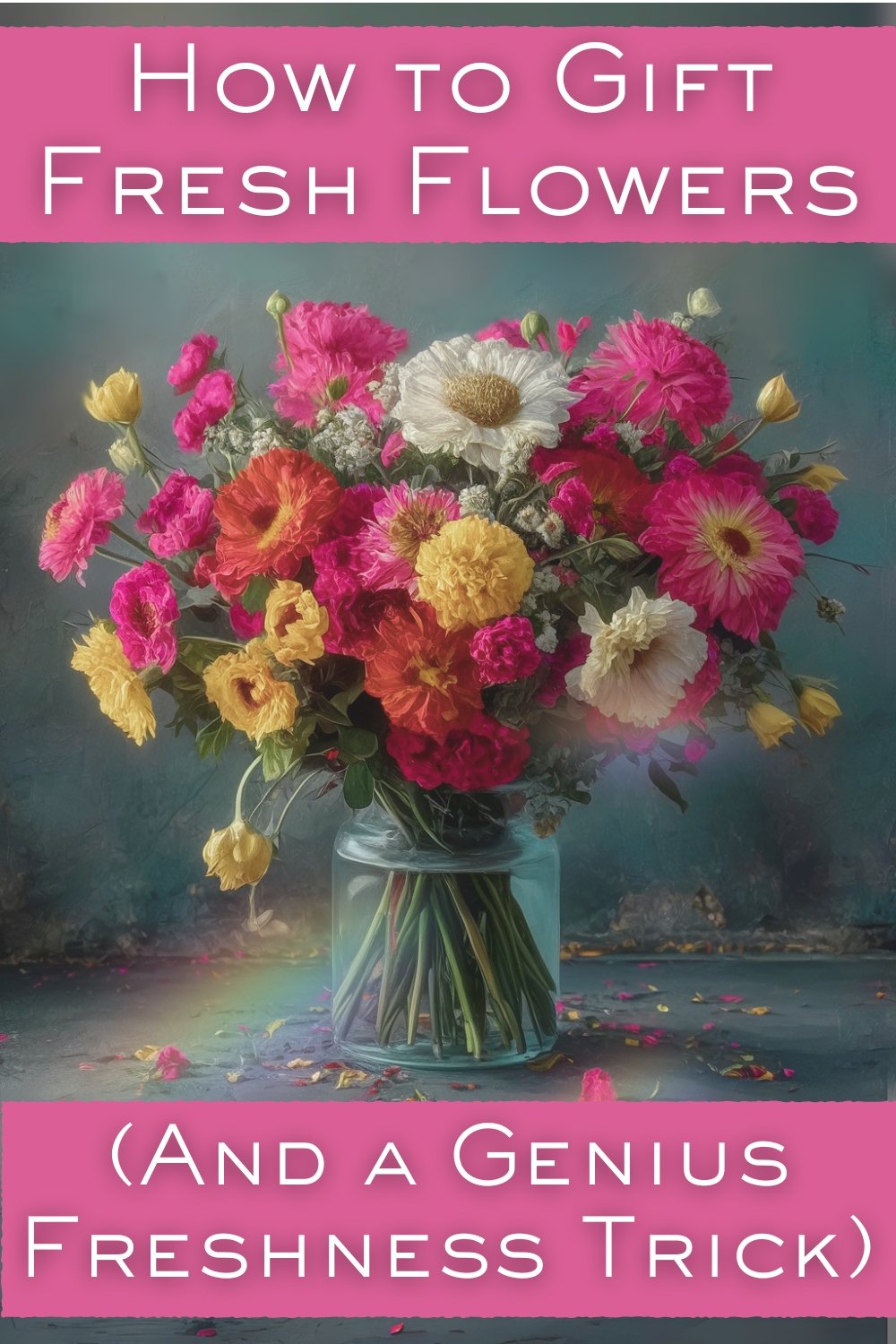 How to Gift Fresh Flowers (And a Genius Freshness Trick!)