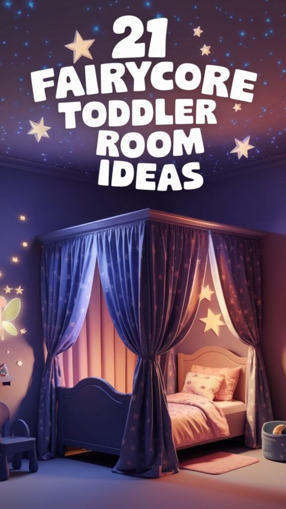 21 Dreamy & Beautiful Fairycore Toddler Girl Bedroom Makeover Ideas