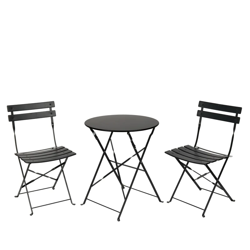 Shelah 2 Person Round Outdoor Dining Set