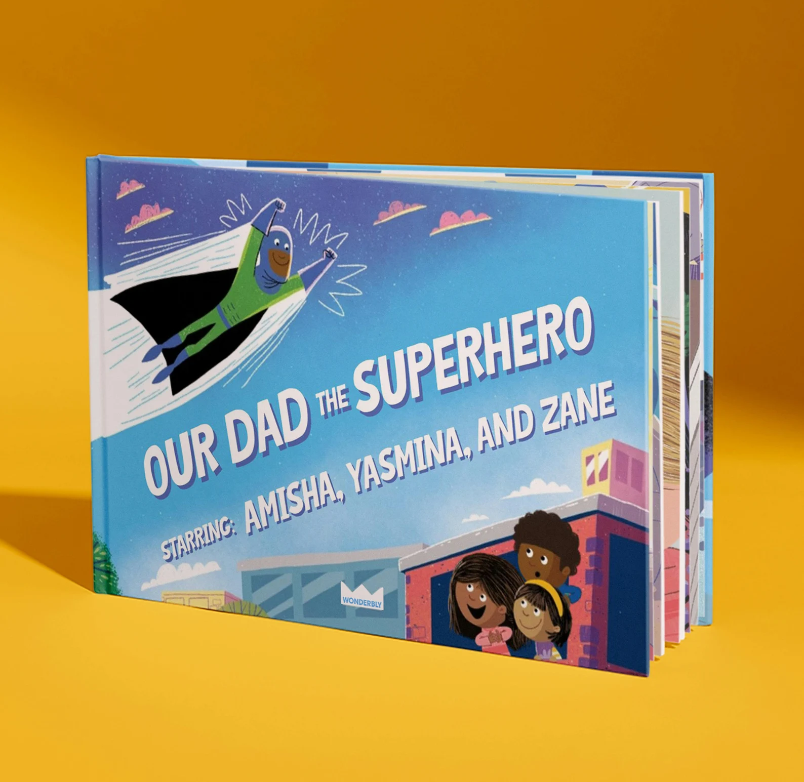 Superhero Dad Comic Book- Personalized Gift For Father's Day